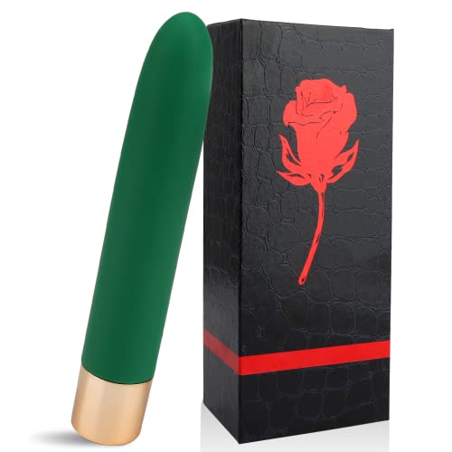 G Spot Bullet Vibrator For Women Clitoral Stimulation, Rechargeable Tapered Clitoris Massager Woman Sex Toys, Nipple Stimulator With 7 Vibration Modes Adult Toys (Green) #TOP1