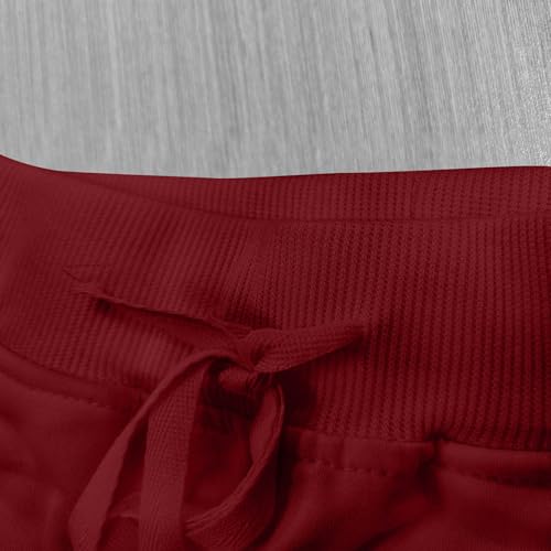 Girls Joggers Kids French Terry Sweatpants for Girls Boys Fall School Uniform Preppy Outfits Cute Joggers 4-15 Years4