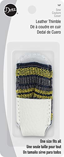 Dritz 167 Leather Thimble, One Size Fits All #TOP6