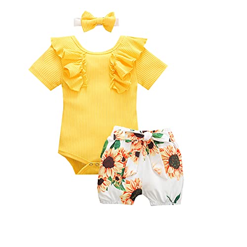 Psafagsa Ropa de verano para bebé de 3 piezas Cover