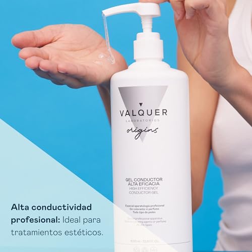 Miniatura 3 de Valquer Gel Conductor De Ultrasonidos Facial Y Corporal Uso Profesional En Radiofrecuencia, Depilación Láser, Microcorrientes, Ipl Y Cavitación Base Agua, Incoloro E Inoloro 1 L
