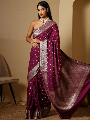 DESI VIDESI banarasi silk saree – image 3