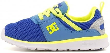 Amazon ディーシーシュー Dc Shoe 女の子 男の子 キッズ ベビー 子供靴 運動靴 通学靴 ベビーシューズ スニーカー トドラーズ ヒースロー 軽量 カジュアル Toddlers Heathrow Adts ブルー イエロー G 12 0cm Dc Shoes ディーシーシュー ベビーシューズ