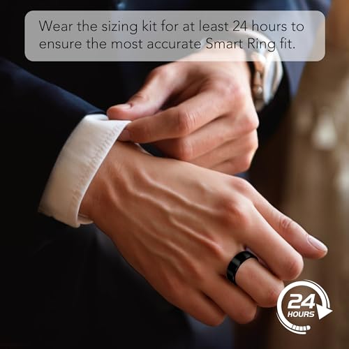 Image of Sizing Kit 1.0 - Measure Before You Buy - Choose from 9 Sizes (6 to 14) - Find Your Ideal Fit for the Smart Ring - Only Compatible Smart Ring
