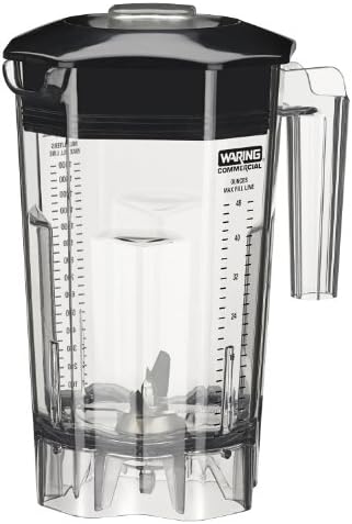 Waring Commercial CAC139 Blender Jar, Clear, 11.75 x 6.88 x 6.75 inches