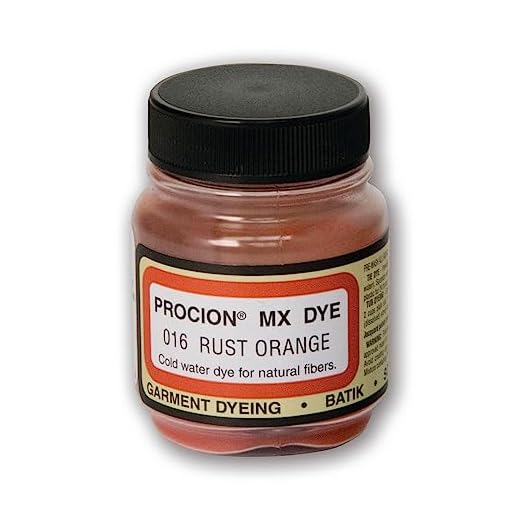 Jacquard Procion Mx Dye, 0.75 Oz, Rust Orange