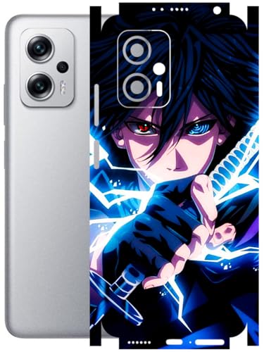 Image of AtOdds - Full Body Back Screen Guard Protector Film - Lamination Wrap Skin Sticker Compatible with REDMI K50i (5G) | Scratchproof Matte Finish (Anime 42)