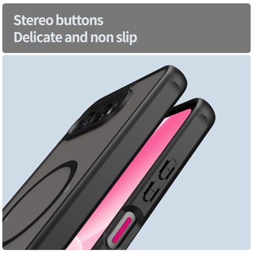 Image of Compatible with T-Mobile Revvl 8 Case Cover,Compatible with MagSafe,Anti-Fall,Compatible with T-Mobile T Phone 3 5G Cell Protective Phone Case Black