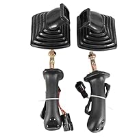 Geieold 2 SttCk L+R 3 Tasten Bagger Joystick Assy Schalthebel mit Schutz ffr Doosan DX150 215 225 300 370-9C