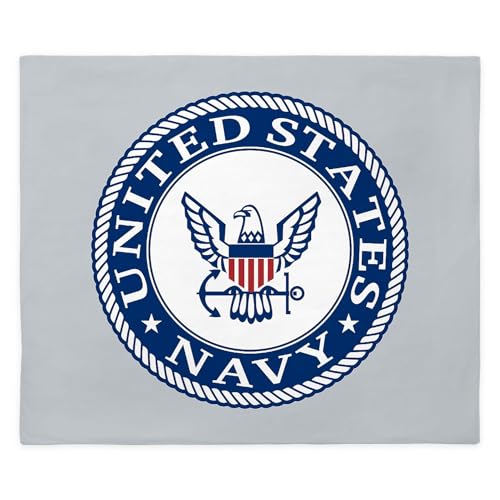 CafePress U.S. Navy Seal Blue King Duvet Cover, Printed Comforter Cover, Unique Bedding