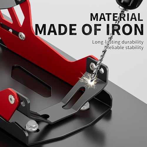 Image of Motorcycle Wheel Chock for Transportation,Portable Adjustable 1800 lbs Capacity Special Front Tire Stand for 8 inch-21 inch Wheel Universal for Most Crusier Sports Dirt Bikes Trailer Truck