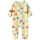 Barrageon Baby Strampler 1-3T Säugling Overall Footed Kleinkind Spielanzug Neugeborene Jumpsuit Nachtwäsche Unisex Junge Mädchen (Gelb-110)