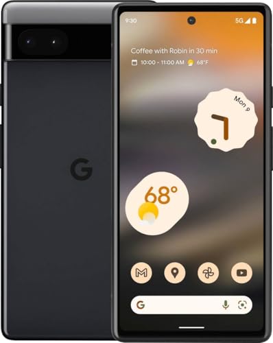 Image of Google Pixel 6a 5G (Charcoal, 6GB RAM, 128GB Storage)