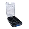 Sortimo T-BOXX 120 with 5 Inset Boxes H63 - Compact Small Parts Box with Flexible Dividers - Transparent Lid for Quick Access - ProClick Hook for Attachment in Vehicle & Workshop