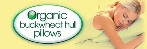 PERFECT PILLOW Ltd - Organic Buckwheat Pillow 100%, Vegan, Non-Toxic - 16"X 13" (40 x 30cm) 1.2 Kilo Cot Size - UK Made Since 1996. Your Angel Can Safely Sleep Face Down,[avoid toxic foam] ! NATURE'S WORLD is full of WONDER. OUR PILLOWS AND MATTRESSES
