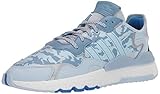 adidas Originals Women's Nite Jogger Sneaker, Sky Tint/Glory Blue/Sky Tint, 6