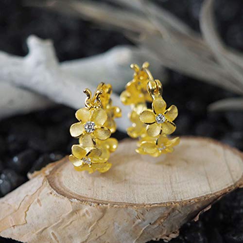 Hawaiian Silver Jewelry Sterling Silver Hoop Earrings – Deluxe Flower Earrings with Elegant Black Box – Cute and Elegant Plumeria Earrings – Comfortable Lightweight Design – Reliable Closure4