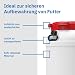 DIE BOX FABRIK Futtertonne für Tierfutter mit Deckel & Schaufel | Große Öffnung | Tierfutterbehälter | Futtercontainer | Futterbox | HDPE | Top-Qualität (6 Liter)