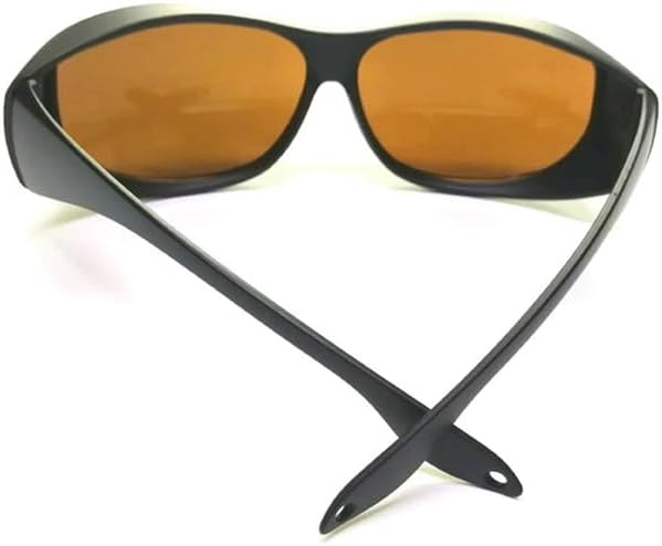 Miniatura 4 de OD5+ 200-700nm láser 450nm 532nm 650nm gafas de seguridad azul verde rojo luz ojos protección gafas con caja