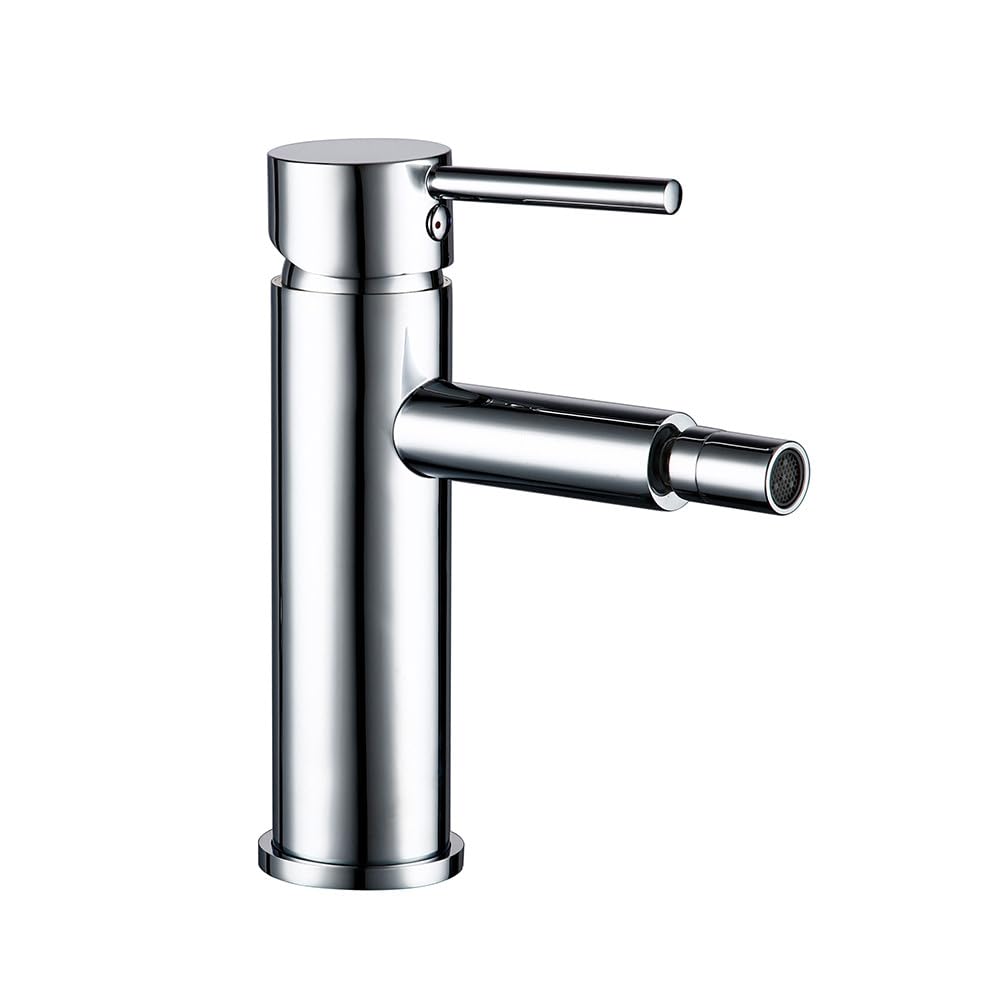 Bidet chromé moderne pour rénovation de toilettes et confort corporel quotidien