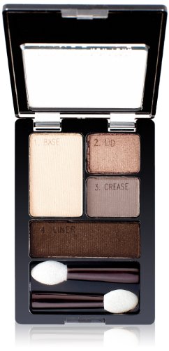Maybelline Expert Wear Eyeshadow Quads, Mocha Motion, 0.17 oz.