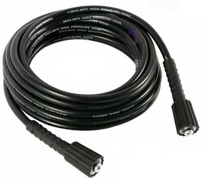 Mass Pro 5Mtr High Pressure Washer Accessories Hose Cord Pipe Car Wash Hose Water Cleaning Extension Flexible Hose Pipe Pressure Washer