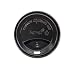 Karat C-KDL516B-PP 10-24 oz. Sipper Dome Lid - Black (Case of 1000)