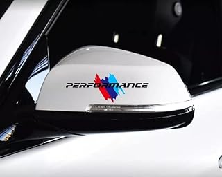 M Performance Sticker Side Mirror and Gasoline Tank Top 2 PRINTED BY UP TO DATE EGYPT