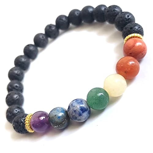 Image of HEALING AND SEMI-PRECIOUS CRYSTAL STONE BRACELET 8 MM ROUND FOR FENSHUI