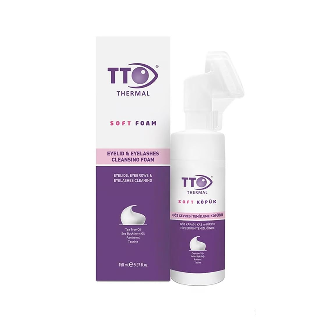 TTO Thermal Soft Göz Temizleme Köpüğü 150 ml