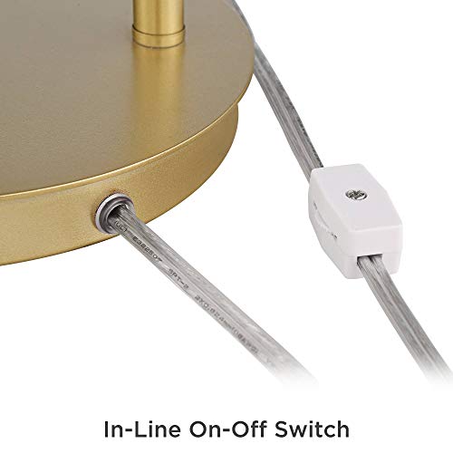 Lámpara de Mesa Moderna 360 Lighting Malone 30.5" Dorado miniatura 5