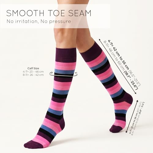 Image of Mysocks Unisex Knee High Stripe Socks
