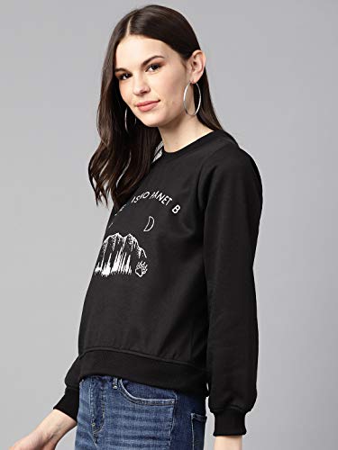 Image of pluss Women's Fleece Round Neck Sweatshirt