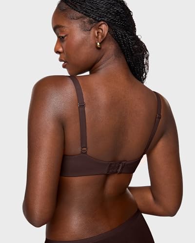 Image of INLYRIC Women's Unlined Balconette Bra Demi Underwire