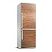 Tulup Adesivo Frigo 70x190cm Stickers Copri Frigorifero Porta Cucina - Fondo In Legno