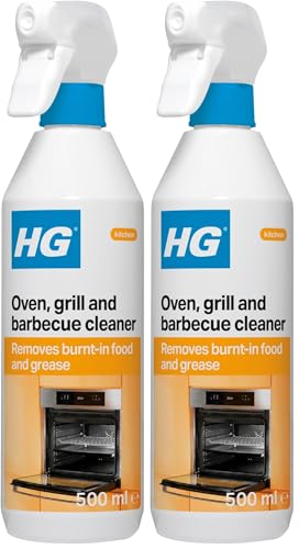 HG oven, grill and barbecue cleaner 0.5L (Pack of 2) option