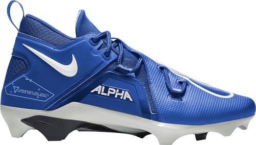 Nike Alpha Menace Pro 3 CT6649-414 Game Royal/University Blue/Summit White/White Men's Football Cleats 9 US
