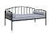 DHP Ava Metal Daybed, Twin, Black
