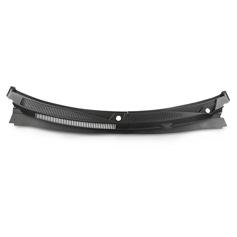 LQI Windshield Wiper Vent Cowl Panel Cover Replacement Compatible with Jeep Grand Cherokee 2006-2010 55156853, 55156852