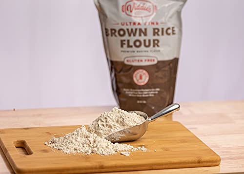 Viddie's Bakery Ultra Fine Brown Rice Flour - Gluten Free (3 Pound Bag) #TOP1