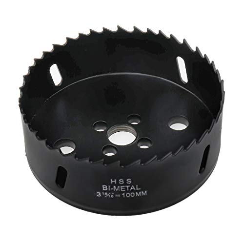 Image of BI -Metal Hole Saw 100mm /3-15 /16 inch Dia Cutting Dia Hole Drilling Cutter