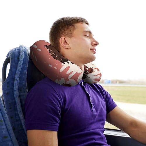 Almohada espuma viscoelástica tamaño único U miniatura 7