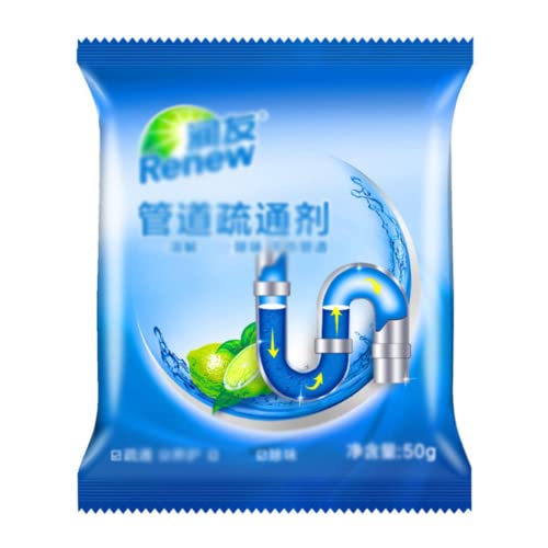 Déboucheur canalisation poudre MOCIUN x10 pour cuisine et WC