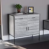 Le buffet peut être utilisé pour une série de tâches différentes, comme un espace pour ranger des objets ou même pour poser des éléments de décoration afin de donner à votre maison un tout nouveau style.