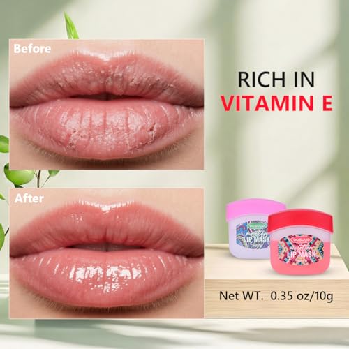 LIAYLILI 8 Pcs Hand Cream and Lip Balm Sets，Mini Hand Lotion Travel Size, Deeply Moisturize, Moisturize Lips,for Dry Cracked, Scaly, Dullness Skin, Mom Staff