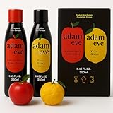Adam&Eve Premium Glaze Duo Pack, Natural Apple & Yuzu Citrus, 8.45 fl oz Each, European Gourmet Sauce Set