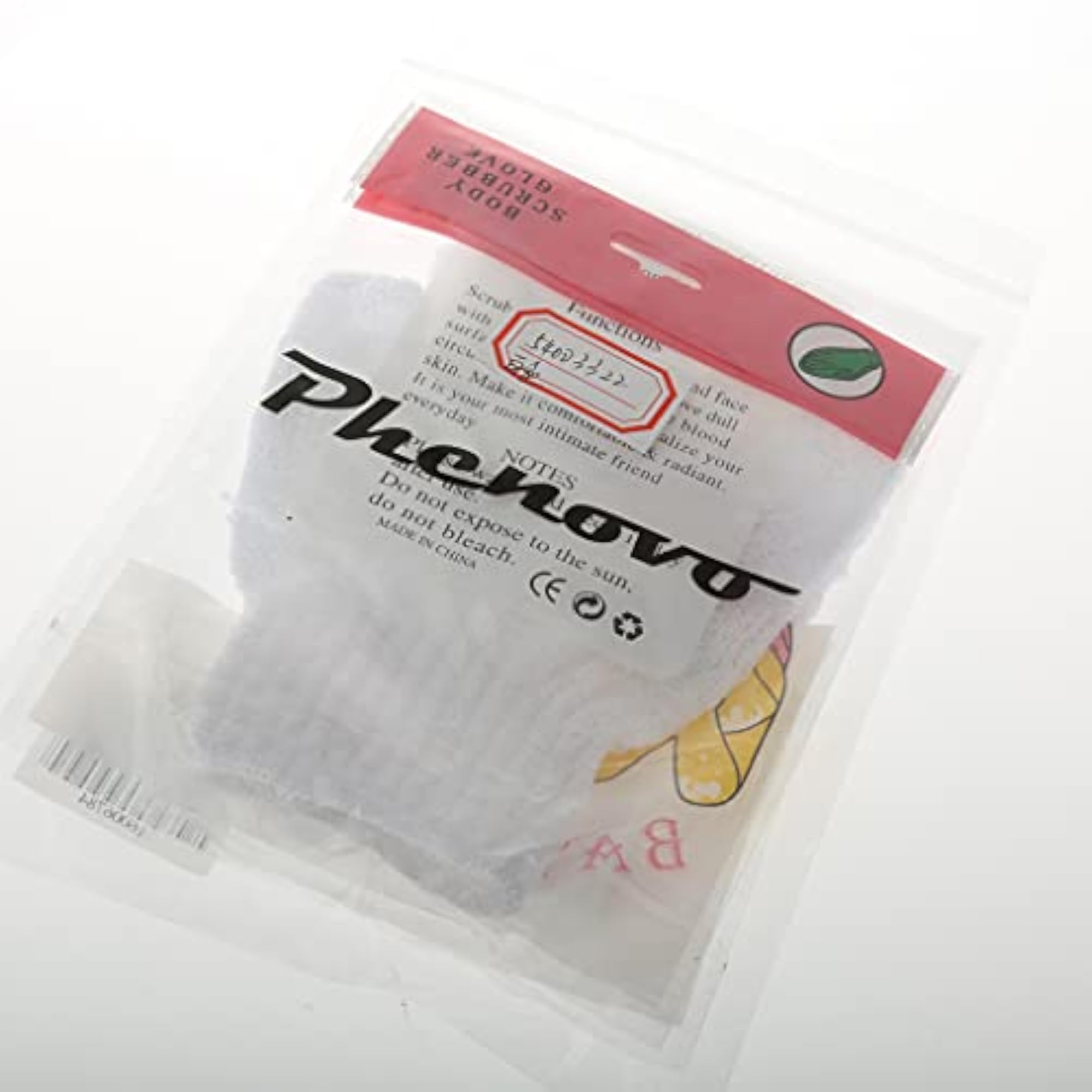 Exfoliating Bath Glove Shower Scrubber, Skin Care Massage