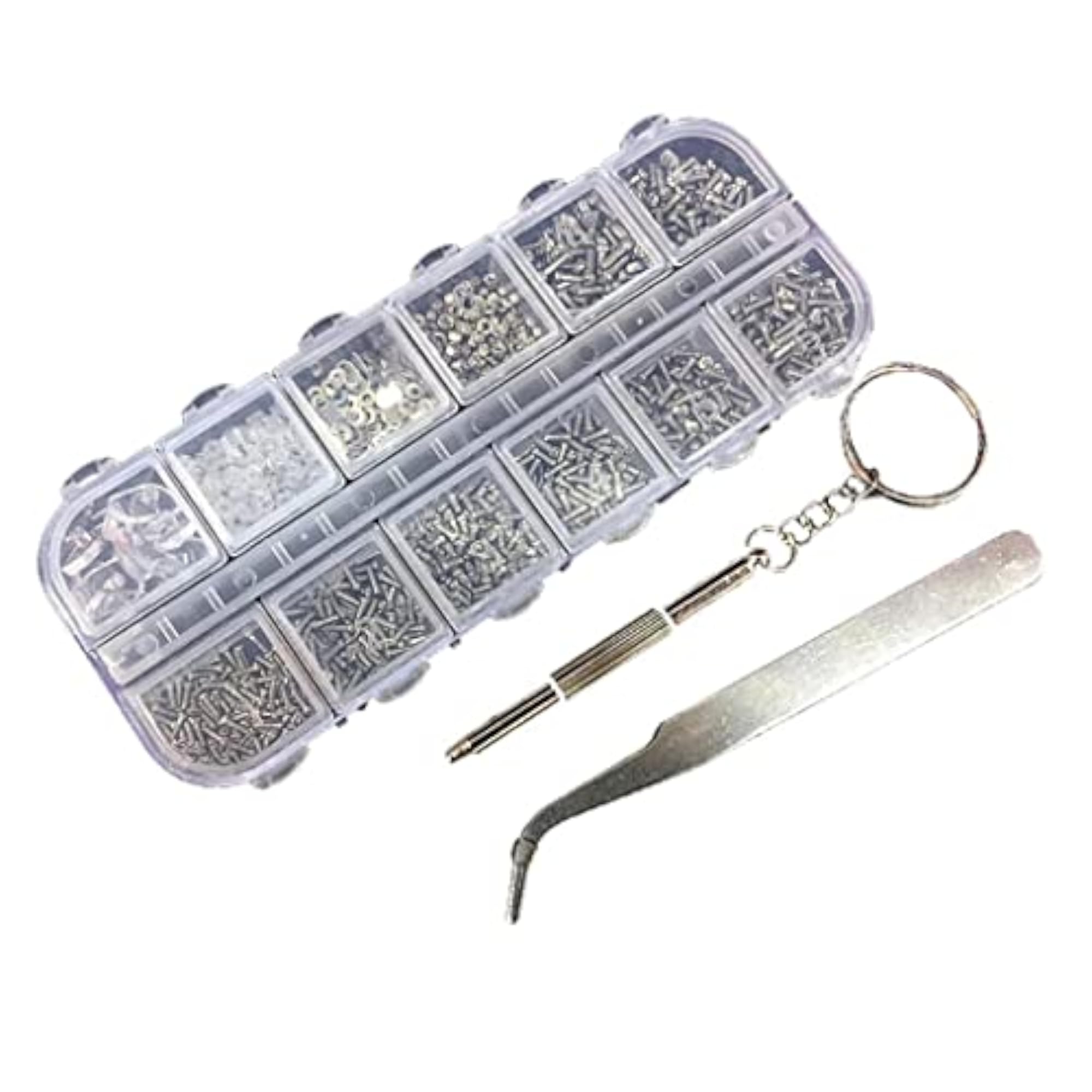 Optician Screw Nut Assortment Fix Kit for Glasses