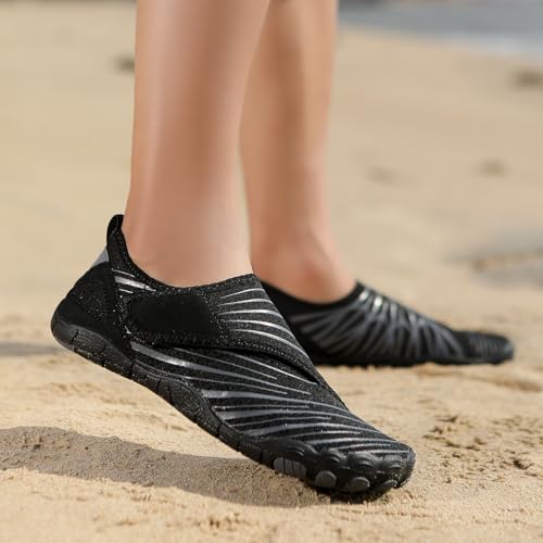 Image of Voya Barefoot Shoes for Women Men Breathable & Non-Slip Wide Toe Water Shoes for Walking,Running&Swimming，2026 new Adjustable Slip On Hike Athletic Sandals