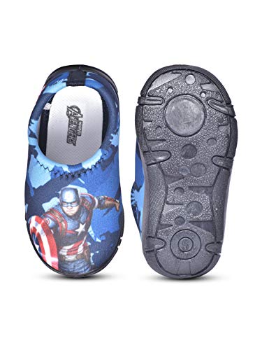 Image of Marvel Boys Avengers Kids Boys Navy Lycra Shoes by Toothless Walking Shoes
